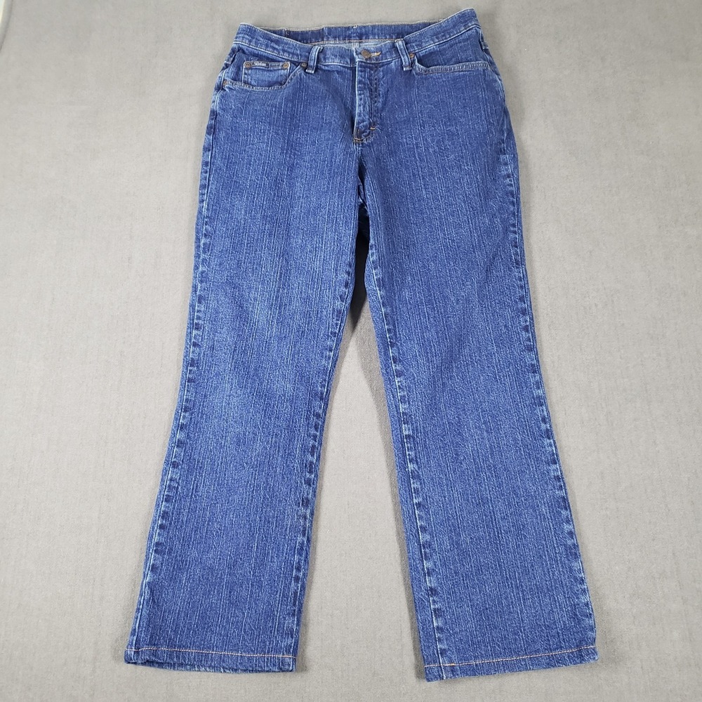 Riders Jeans Womens‎ Size 14 High Rise Straight Leg